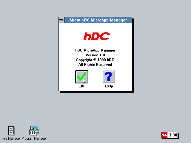 hDC FirstApps - About